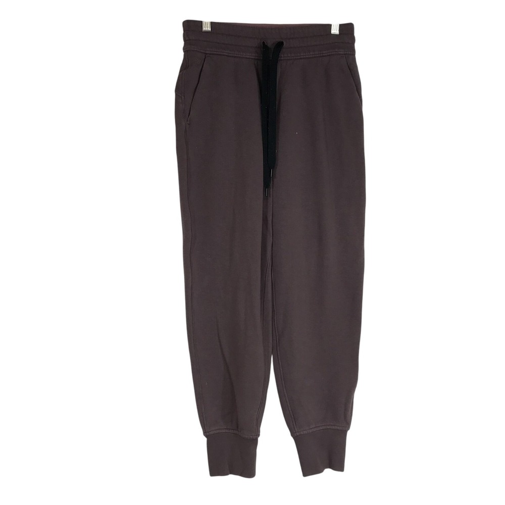 PUBLIC REC -‎ WOMEN'S 26/26 - PURPLE DRAWSTRING WAIST JOGGER SWEAT PANTS